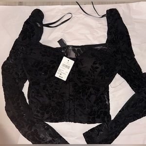 Windsor long sleeve top Size M